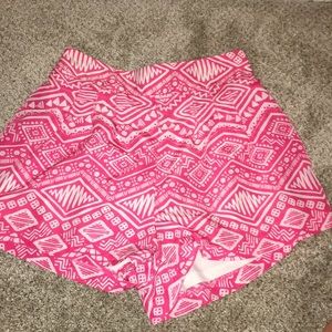 Aztec Print Shorts